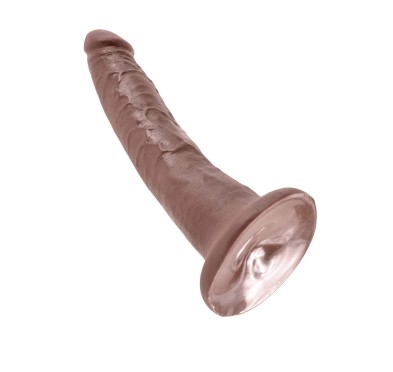 Dildo-cock 7 inch brown